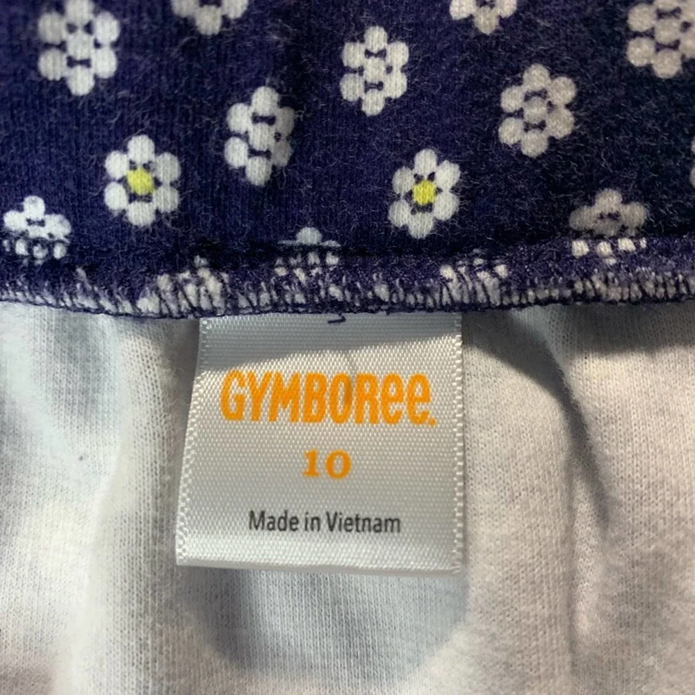 Gymboree Navy Blue‎ Skirt With Floral print